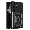 Techsuit - CamShield ütésálló tok - Samsung Galaxy S22 Ultra 5G - Fekete