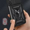 Techsuit - CamShield ütésálló tok - Samsung Galaxy S22 Ultra 5G - Fekete