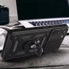 Techsuit - CamShield ütésálló tok - Samsung Galaxy S22 Ultra 5G - Fekete