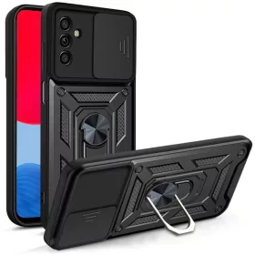   Techsuit - CamShield ütésálló tok - Samsung Galaxy A13 5G / A04s - Fekete