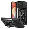 Techsuit - CamShield ütésálló tok - Samsung Galaxy A04e / M04 - Fekete