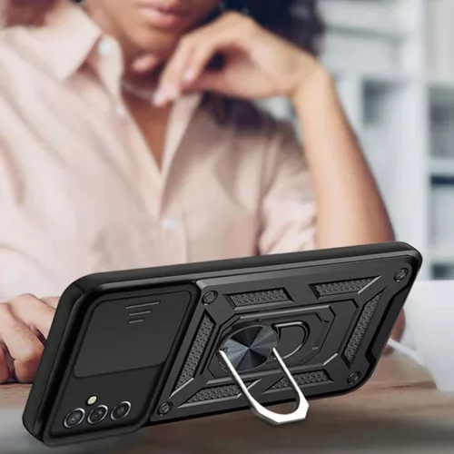 Techsuit - CamShield ütésálló tok - Samsung Galaxy A05s - Fekete