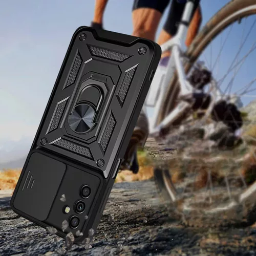 Techsuit - CamShield ütésálló tok - Samsung Galaxy A05s - Fekete