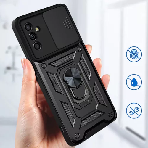Techsuit - CamShield ütésálló tok - Samsung Galaxy A05s - Fekete