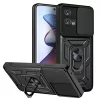 Techsuit - CamShield ütésálló tok - Motorola Edge 30 Fusion - Fekete
