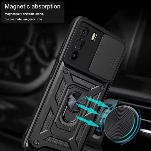 Techsuit - CamShield ütésálló tok - Motorola Edge 30 - Fekete