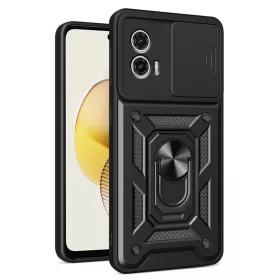   Techsuit - CamShield ütésálló tok - Motorola Moto G73 - Fekete