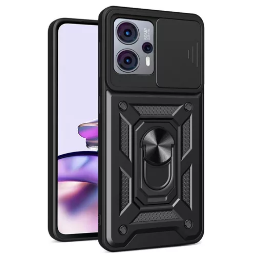 Techsuit - CamShield ütésálló tok - Motorola Moto G13 / G23 / G53 - Fekete