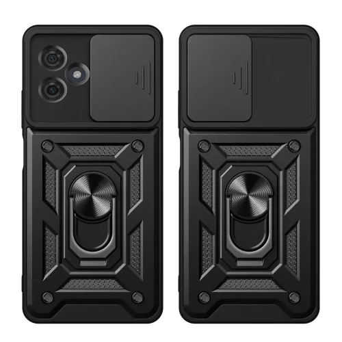 Techsuit - CamShield ütésálló tok - Motorola Moto G54 - Fekete