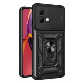   Techsuit - CamShield ütésálló tok - Motorola Moto G84 - Fekete