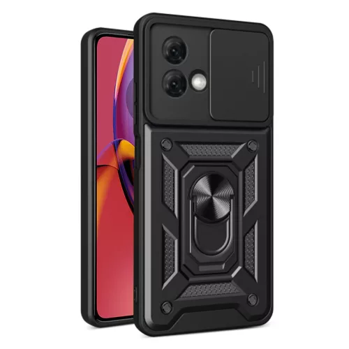 Techsuit - CamShield ütésálló tok - Motorola Moto G84 - Fekete