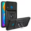 Techsuit - CamShield ütésálló tok - Huawei P30 Lite / P30 Lite New Edition - Fekete