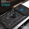 Techsuit - CamShield ütésálló tok - Huawei P30 Lite / P30 Lite New Edition - Fekete