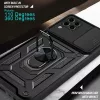 Techsuit - CamShield ütésálló tok - Huawei P40 Lite - Fekete