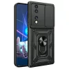 Techsuit - CamShield ütésálló tok - Honor 70 - Fekete