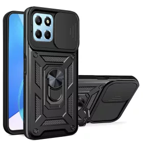   Techsuit - CamShield ütésálló tok - Honor X6 / X8 5G / 70 Lite - Fekete