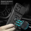 Techsuit - CamShield ütésálló tok - Honor X6 / X8 5G / 70 Lite - Fekete