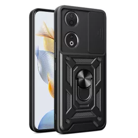 Techsuit - CamShield ütésálló tok - Honor 90 - Fekete