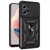 Techsuit - CamShield ütésálló tok - Xiaomi Redmi Note 12 4G - Fekete