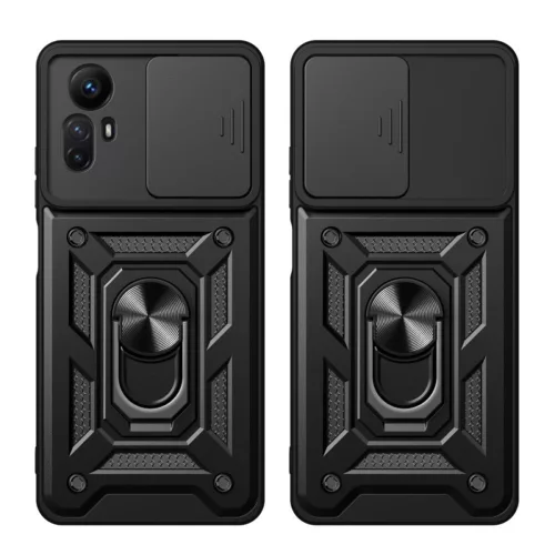 Techsuit - CamShield ütésálló tok - Xiaomi Redmi Note 12S - Fekete