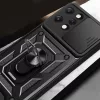 Techsuit - CamShield ütésálló tok - Xiaomi Redmi 12 4G / 12 5G - Fekete