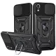 Techsuit - CamShield ütésálló tok - iPhone XR - Fekete