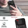 Techsuit - CamShield ütésálló tok - iPhone 7 / iPhone 8 / iPhone SE 2, SE 2020 / iPhone SE 3, SE 2022 - Fekete