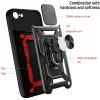 Techsuit - CamShield ütésálló tok - iPhone 7 / iPhone 8 / iPhone SE 2, SE 2020 / iPhone SE 3, SE 2022 - Fekete