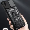 Techsuit - CamShield ütésálló tok - iPhone X / iPhone XS - Fekete