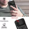 Techsuit - CamShield ütésálló tok - iPhone 7 Plus / iPhone 8 Plus - Fekete