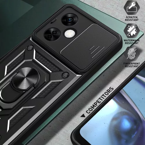 Techsuit - CamShield ütésálló tok - OnePlus Nord CE 3 Lite - Fekete