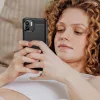 Techsuit - Carbon szilikon tok - Xiaomi Redmi A1 / A2 - Fekete