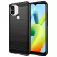 Techsuit - Carbon szilikon tok - Xiaomi Redmi A1+ / A2+ - Fekete