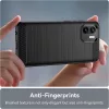 Techsuit - Carbon szilikon tok - Xiaomi Redmi A1+ / A2+ - Fekete