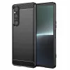Techsuit - Carbon szilikon tok - Sony Xperia 1 V - Fekete