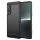 Techsuit - Carbon szilikon tok - Sony Xperia 1 V - Fekete