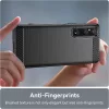 Techsuit - Carbon szilikon tok - Sony Xperia 1 V - Fekete