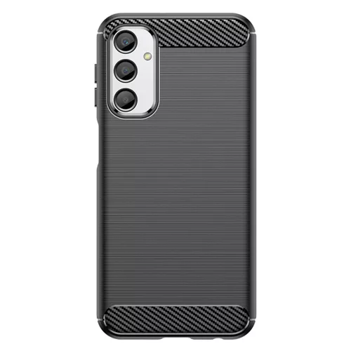 Techsuit - Carbon szilikon tok - Samsung Galaxy A25 5G - Fekete