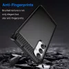 Techsuit - Carbon szilikon tok - Samsung Galaxy A15 4G / A15 5G - Fekete