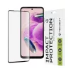 Techsuit - 111D Full Cover / Full Glue üvegfólia - Xiaomi Redmi Note 12S - Fekete széllel