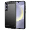 Techsuit - Carbon szilikon tok - Samsung Galaxy S24 Plus - Fekete