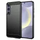 Techsuit - Carbon szilikon tok - Samsung Galaxy S24 Plus - Fekete