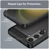 Techsuit - Carbon szilikon tok - Samsung Galaxy S24 Plus - Fekete