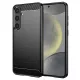 Techsuit - Carbon szilikon tok - Samsung Galaxy S24 - Fekete