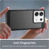 Techsuit - Carbon szilikon tok - Xiaomi Redmi Note 13 Pro 5G / Poco X6 - Fekete
