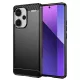 Techsuit - Carbon szilikon tok - Xiaomi Redmi Note 13 Pro+ 5G - Fekete
