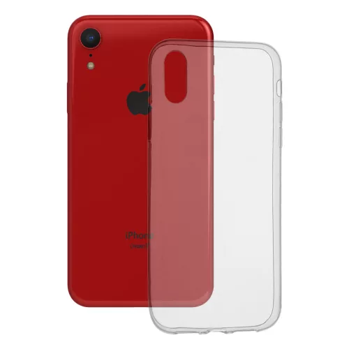 Techsuit - Clear Silicone - iPhone XR - Átlátszó tok