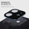 Techsuit - Full Camera - Kameravédő üvegfólia - iPhone 12 - Fekete