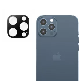   Techsuit - Full Camera - Kameravédő üvegfólia - iPhone 12 Pro Max - Fekete