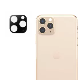   Techsuit - Full Camera - Kameravédő üvegfólia - iPhone 11 Pro / iPhone 11 Pro Max - Fekete